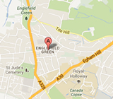 Englefield Green Map